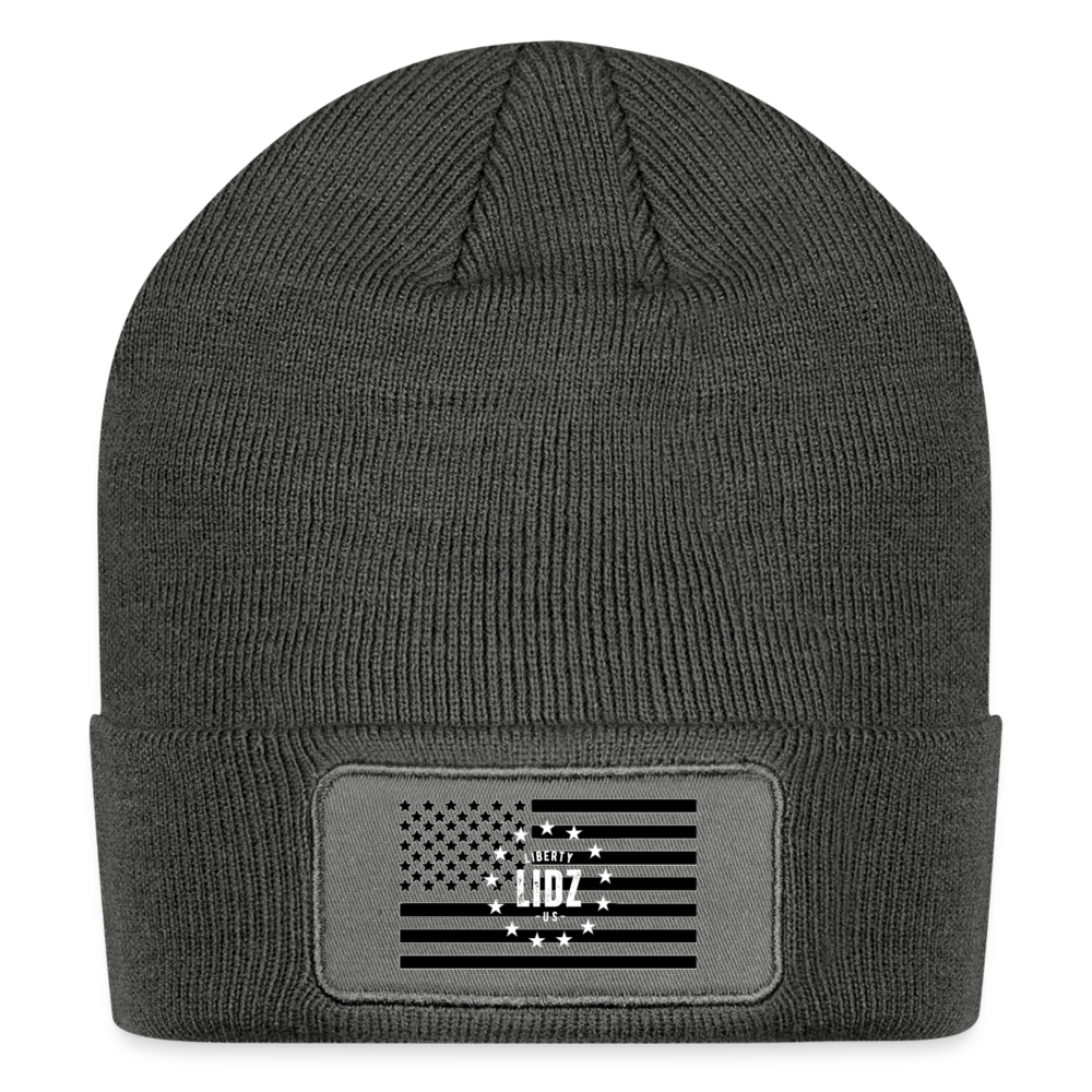 Black Flag Patch Beanie