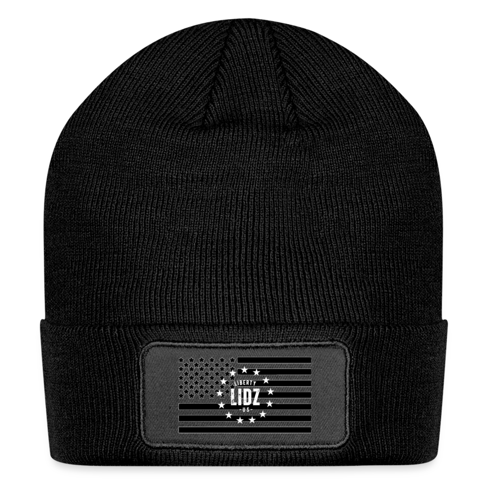 Black Flag Patch Beanie - Image 2
