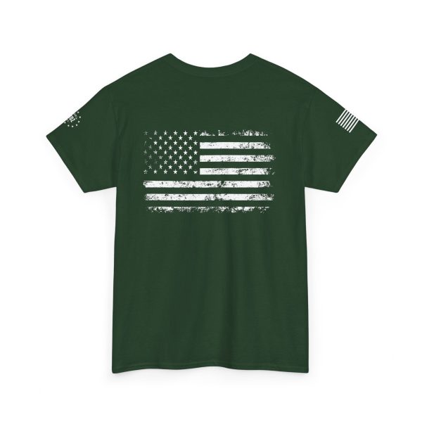 1776 with Flag Full Unisex Heavy Cotton Tee - Image 16