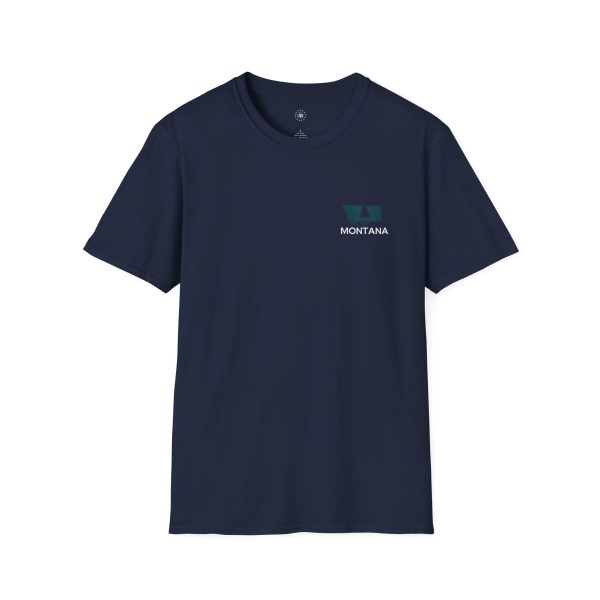 Montana Roots (F/B) Unisex Softstyle T-Shirt - Image 7