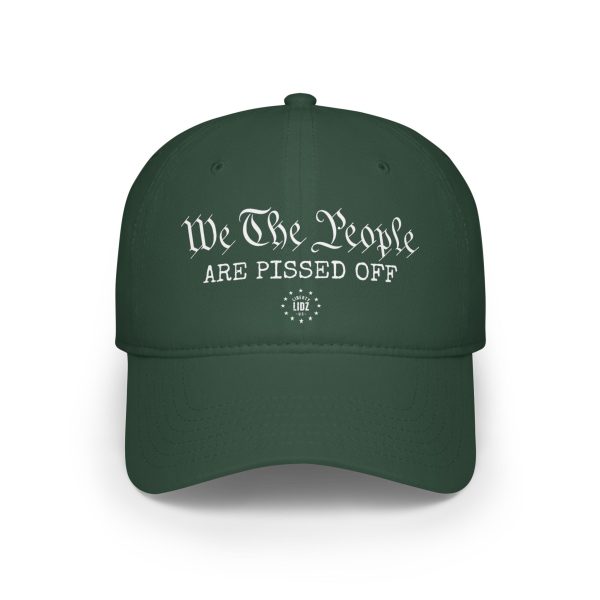 We The People Are Pissed Off Low Profile Baseball Cap - Image 4