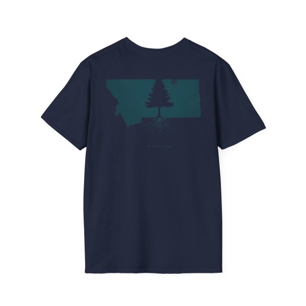 Montana Roots (F/B) Unisex Softstyle T-Shirt - Image 8
