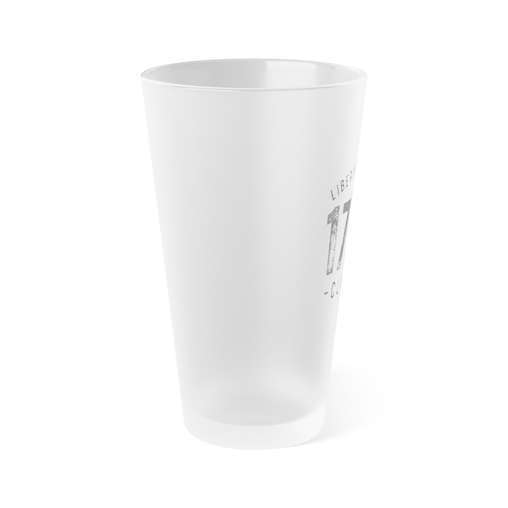 1776 Classic Edition Frosted Pint Glass, 16oz - Image 2