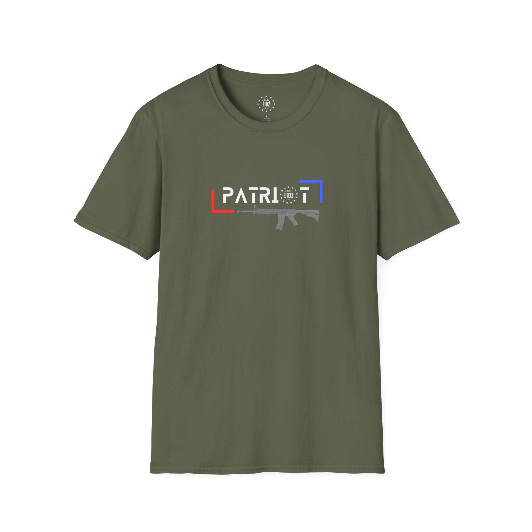 Patriot AR-15 Unisex Softstyle T-Shirt - Image 3