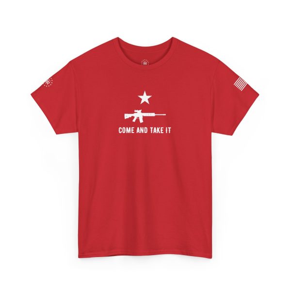 Come and Take It (AR-15) Unisex Heavy Cotton Tee - Image 9