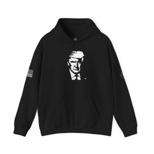 Trump Face Unisex Heavy Blend™ Hooded Sweatshirt